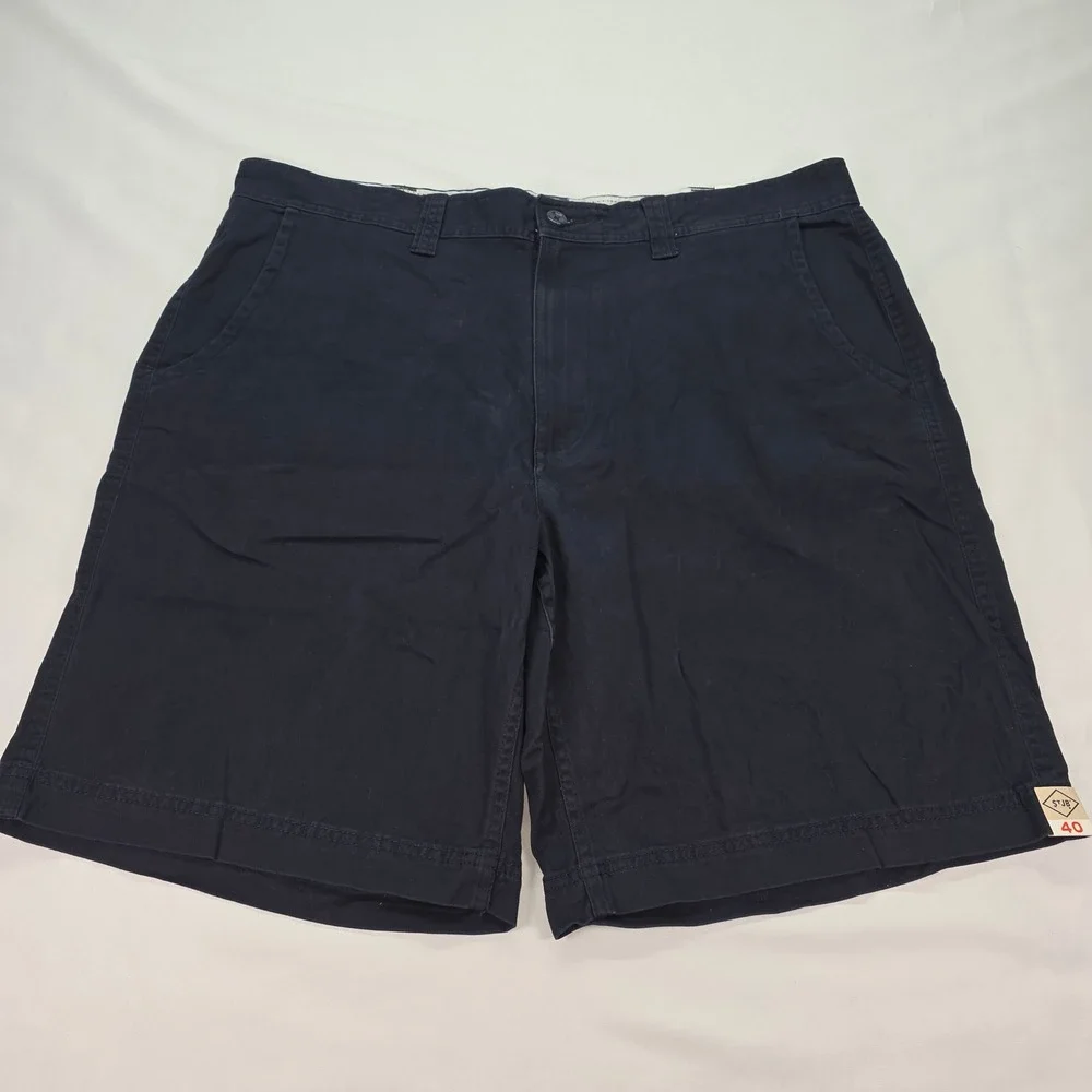 New‎ St. John's Bay Mens Performance Comfort Stretch Shorts Aviator Navy 40 5